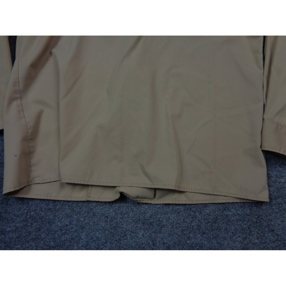 Vintage Boy Scouts of America Shirt Mens L Brown Assistant Scoutmaster Patches - Picture 13 of 14